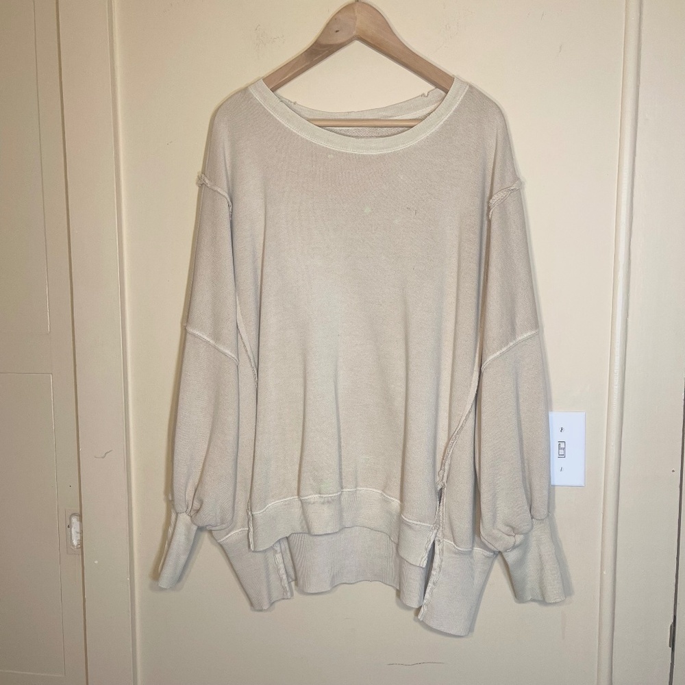 We The Free Cream Sweater